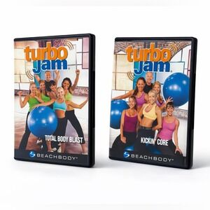 Beachbody Turbo Jam DVD Set Cardio Workout Beginner Fitness